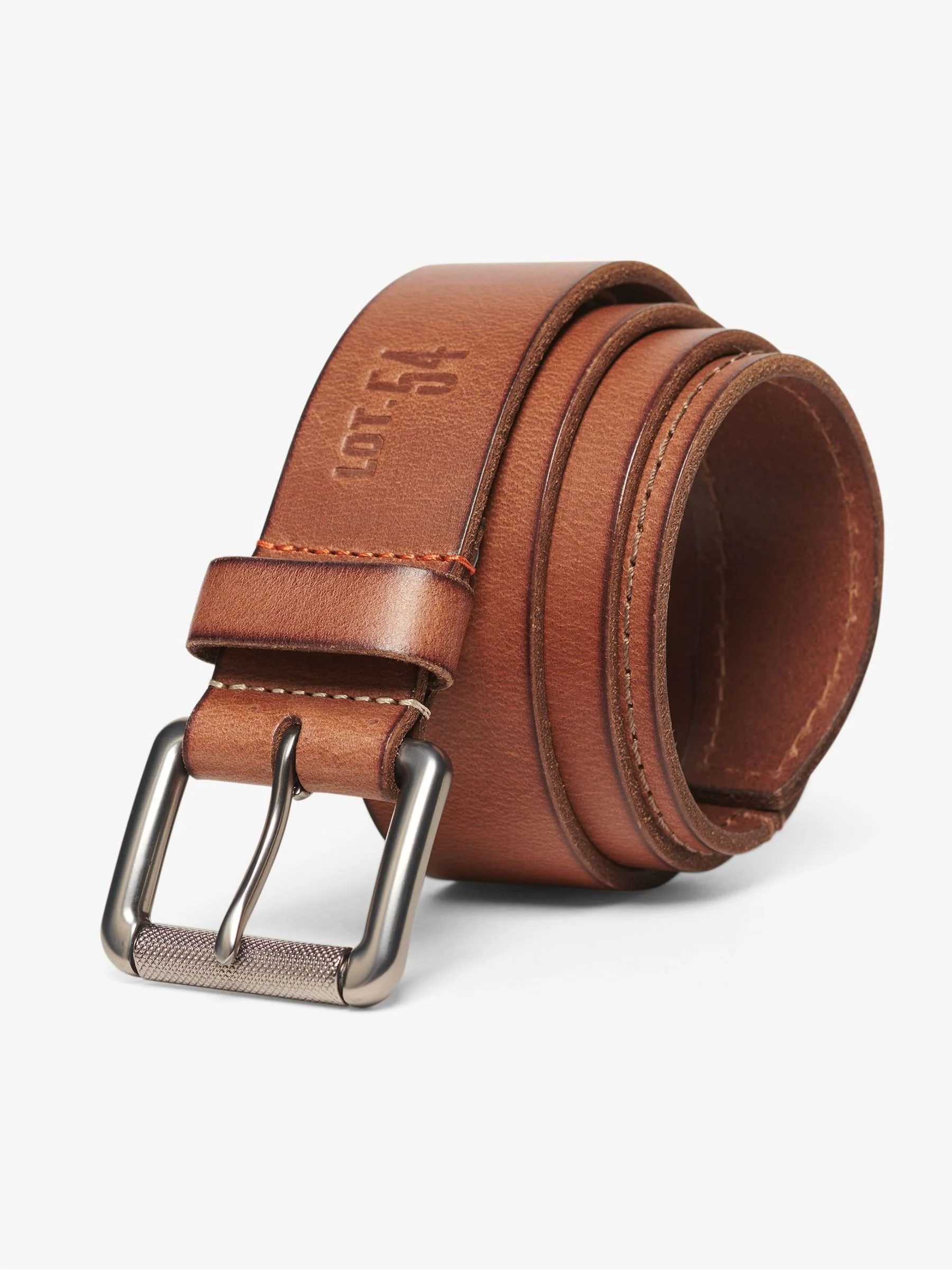 Lichtbruin - Superdry Badgeman riem