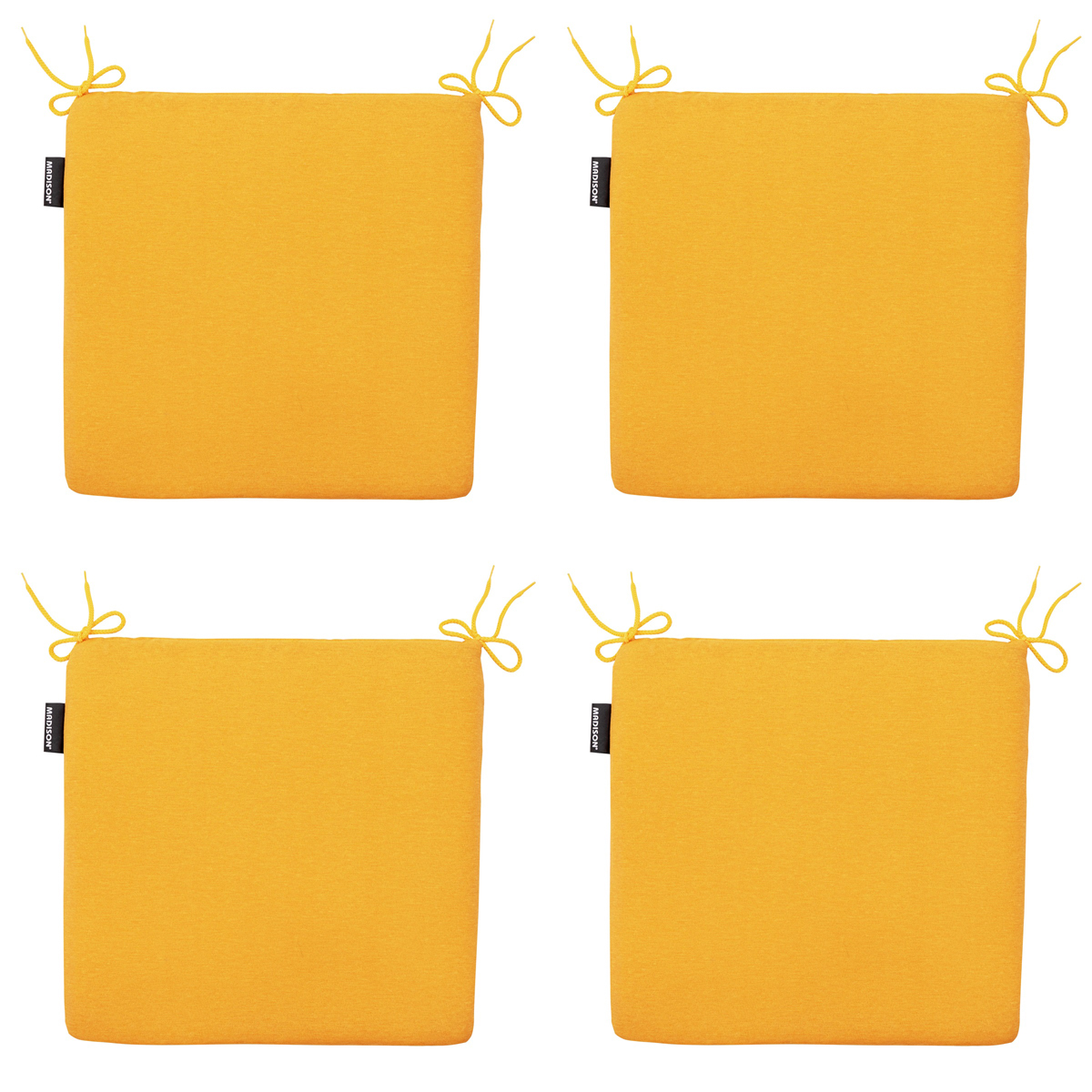 Madison Panama golden glow Zitkussen - Set van 4