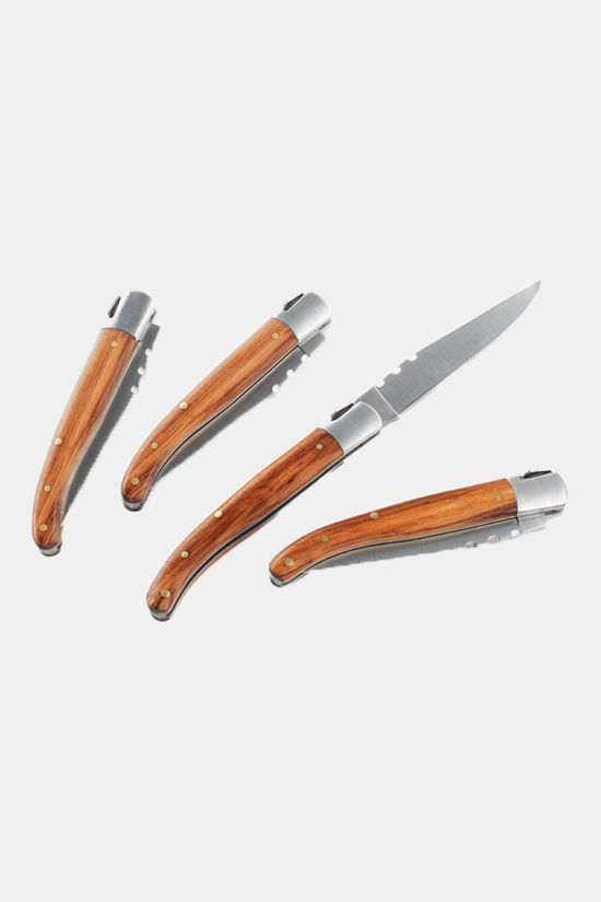 GSI Outdoors GSI Outdoors Rakau Folding Steak Knives Set Bestek