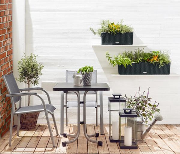 LECHUZA® Kunststoff-Kasten Balconera Cottage,