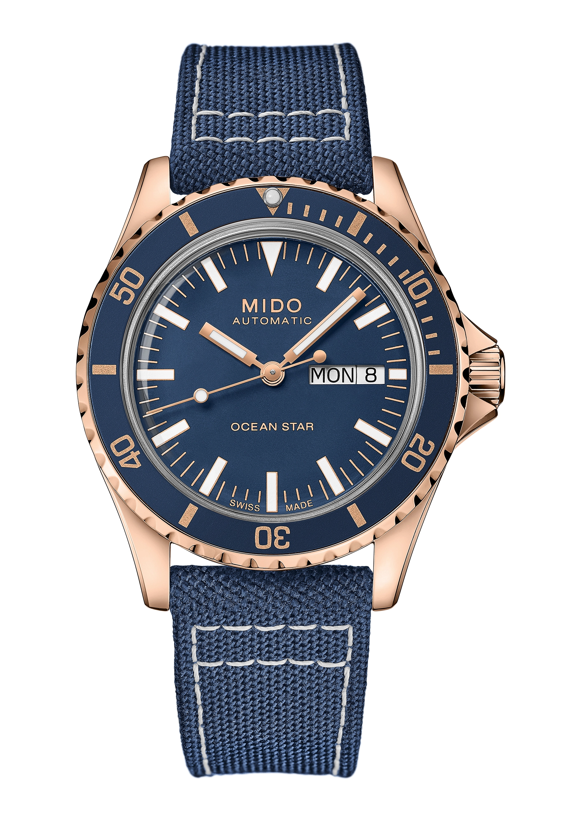 Mido Ocean Star Tribute Herrenuhr Blau M026.830.38.041.00