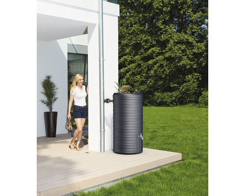 GARANTIA Nordic 2in1 300 l antraciet regenwatertank