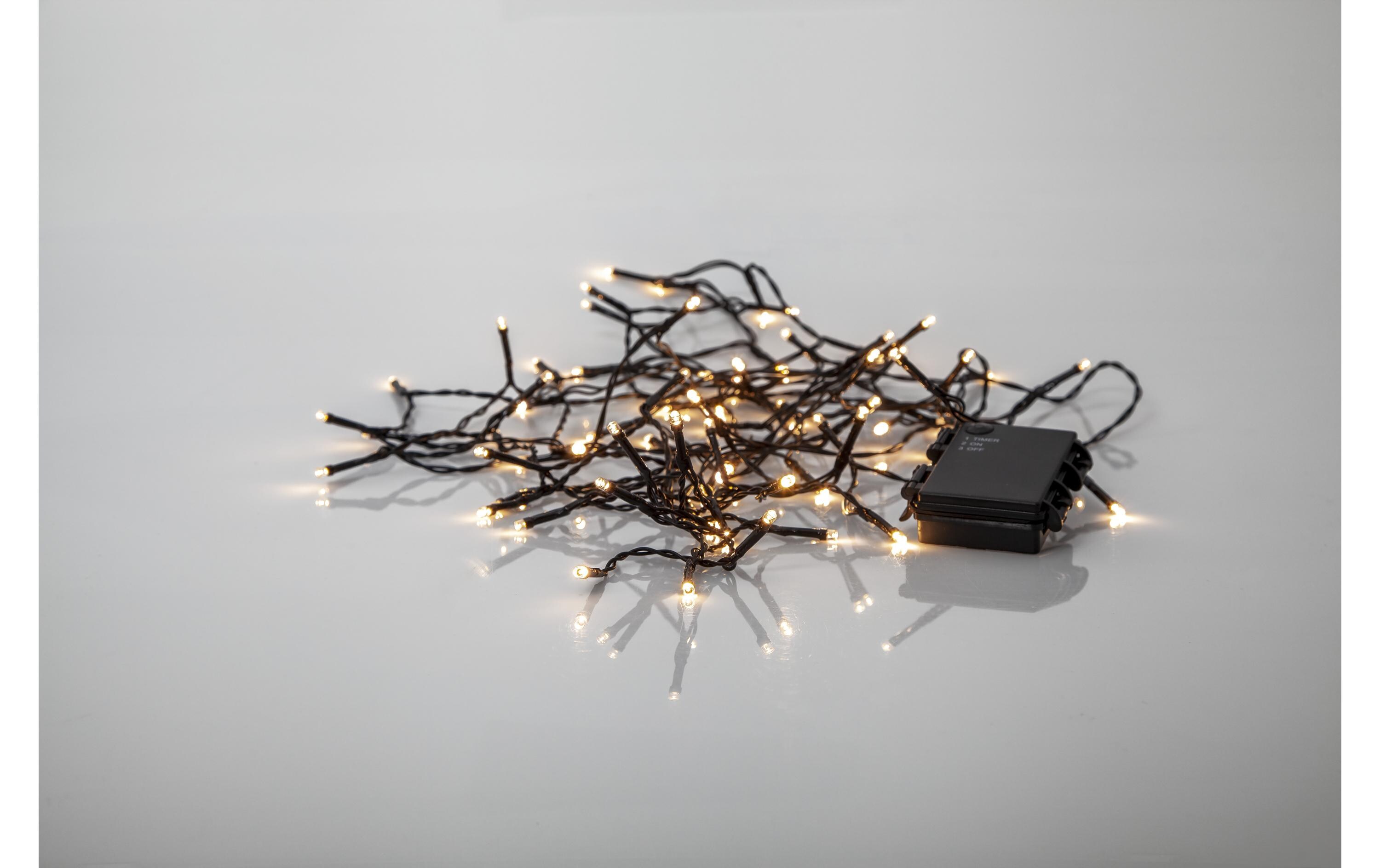 LED-Lichterkette Dura String 80 LED, 560 cm, outdoorOutdoorlichterkette mit Batterie