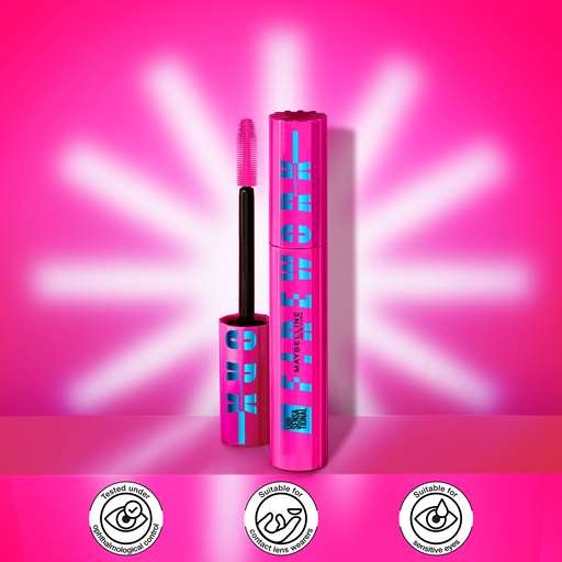 Maybelline Lash Sensational Firework Waterproof Mascara, Very Black