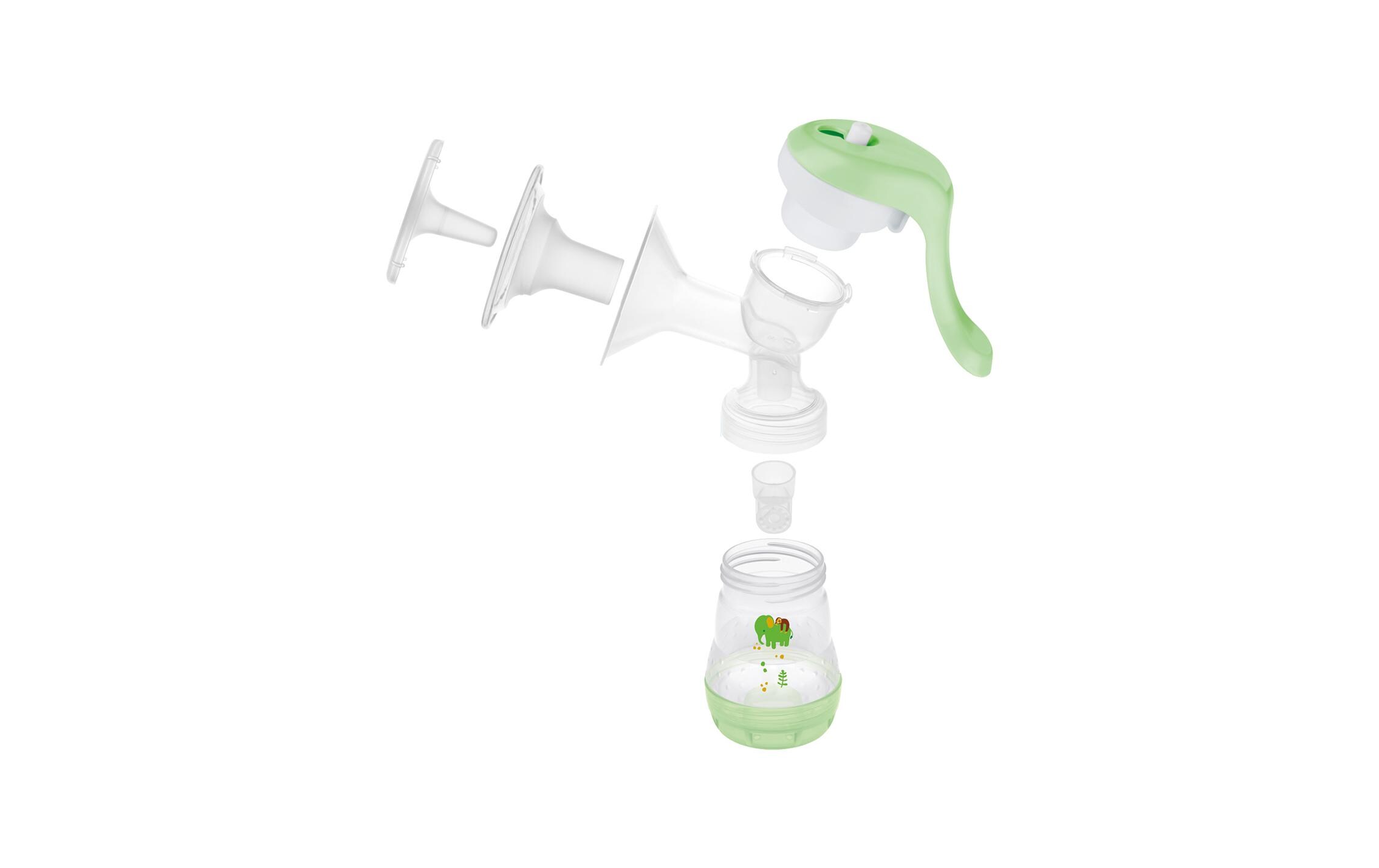 Milchpumpe ManuellFür sanftes und schnelles Abpumpen