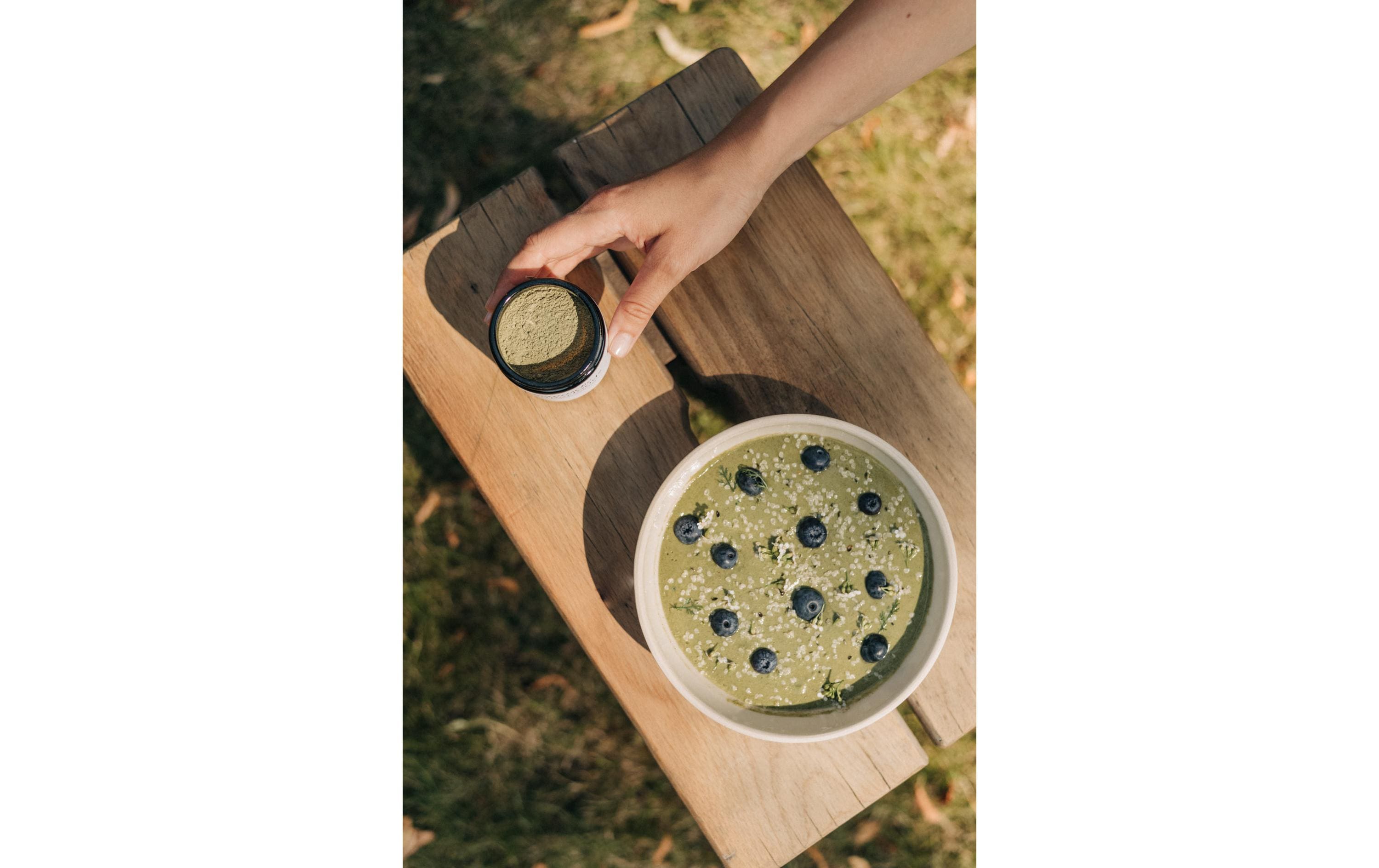 Heimisches Superfoods Wildkräuter-Pulver 70 gKraftvolles Wildpflanzenpulver