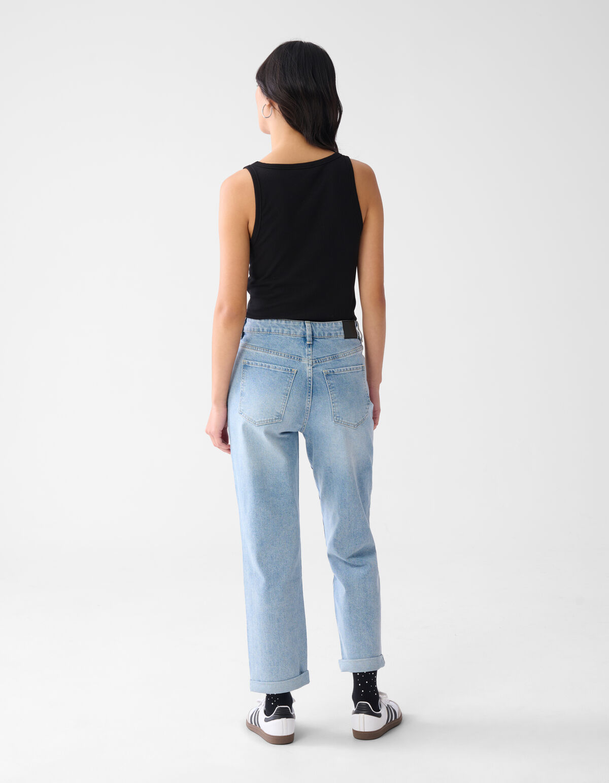 Shoeby Logo Tanktop Zwart