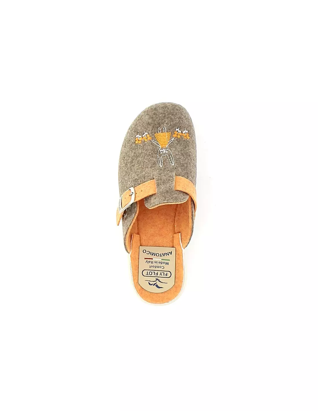 FLY FLOT FOURGES - Pantoufles & chaussons Marron