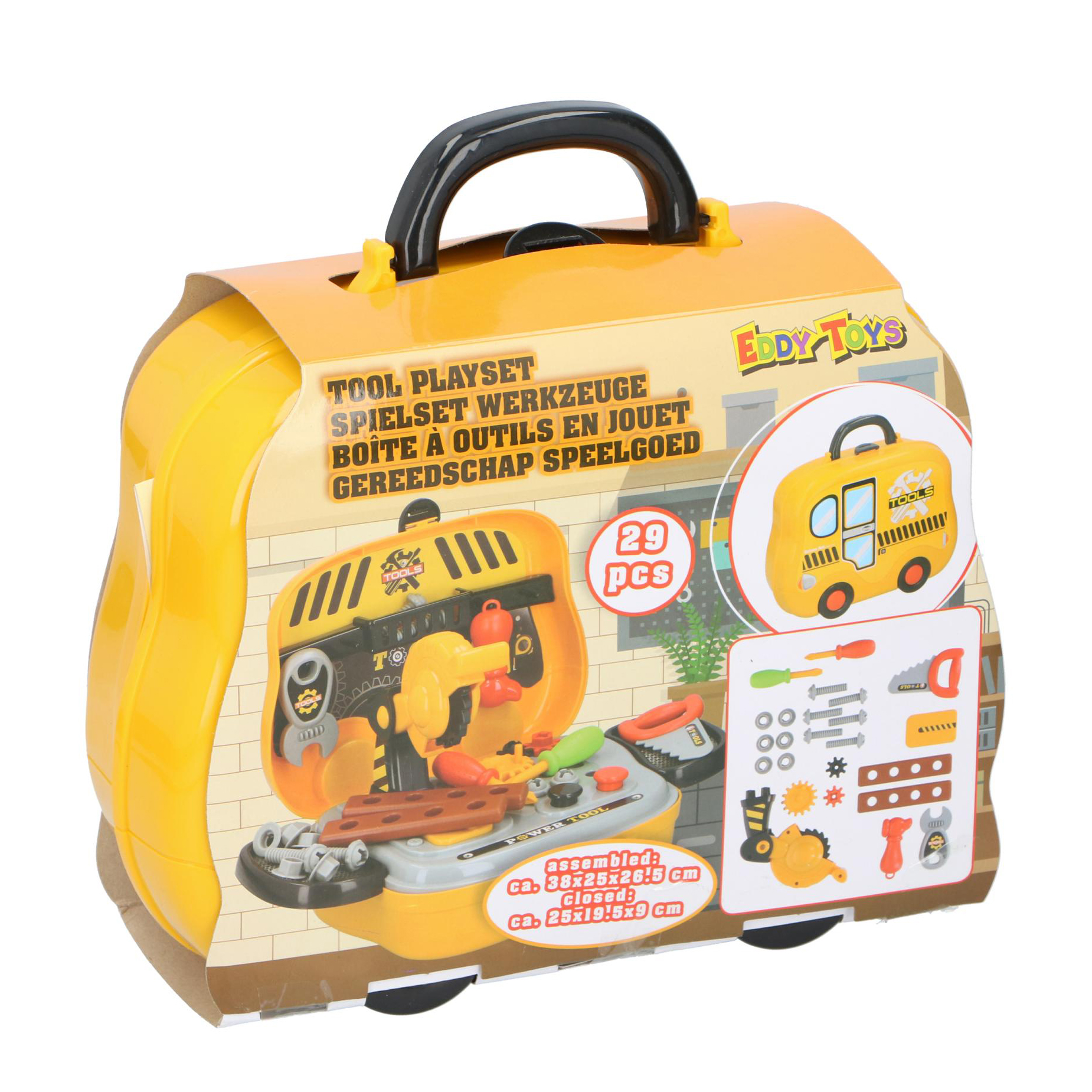 Spielzeug Werkzeugkoffer 29-teilig
