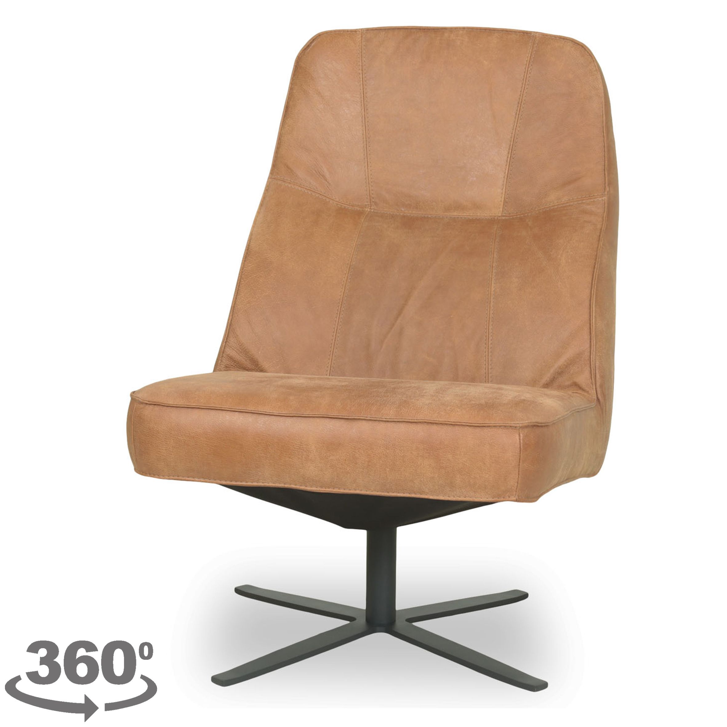 Draaifauteuil Parker B70 x D85 x H102 cm