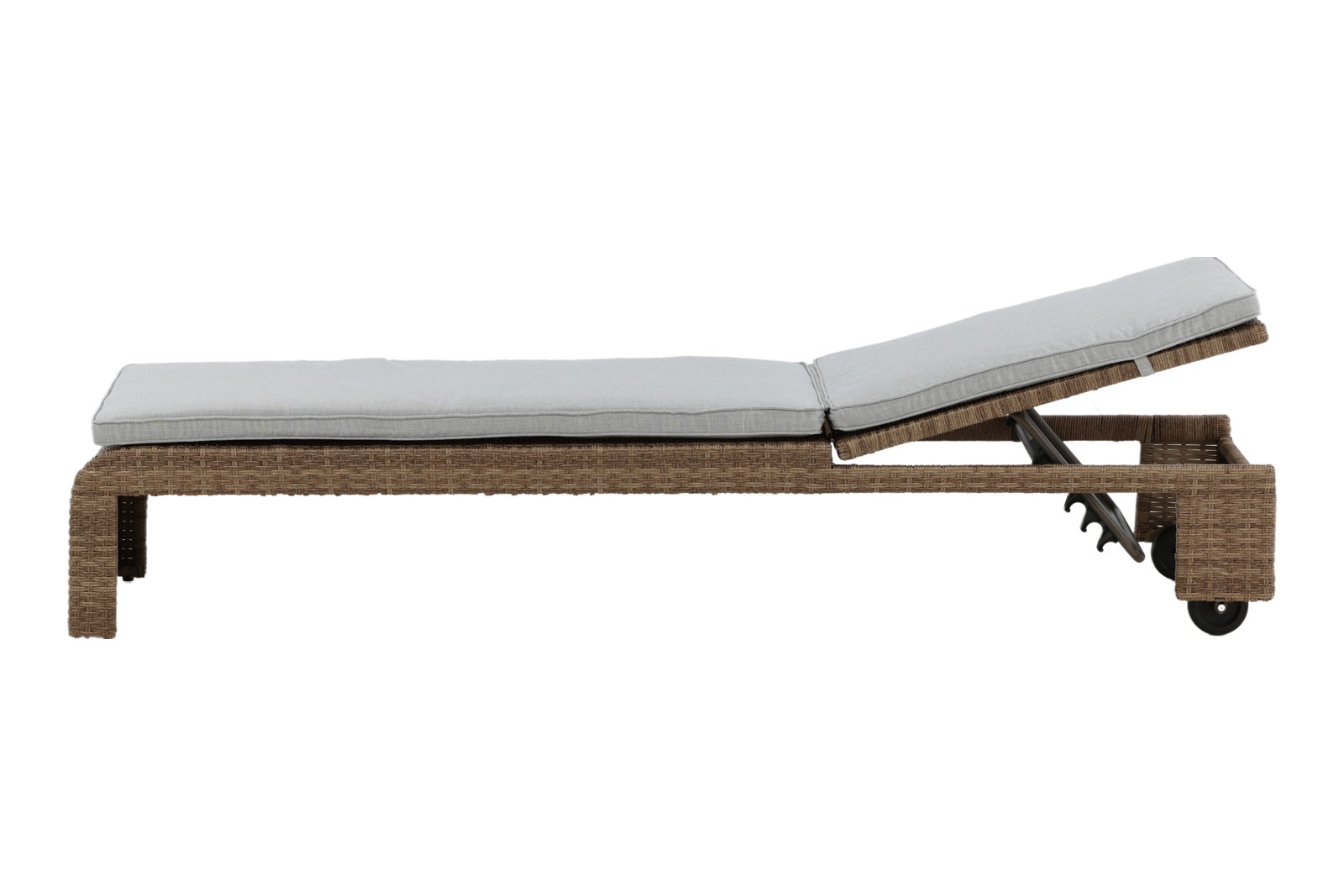 London solseng Naturfathet polyflett med beige pute