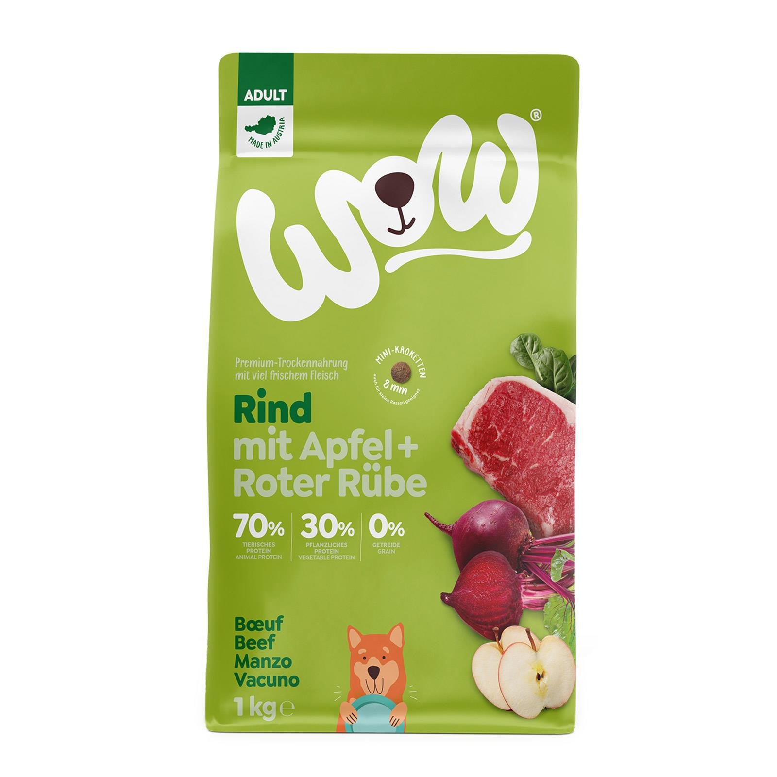 WOW Trocken Minis Adult Rind