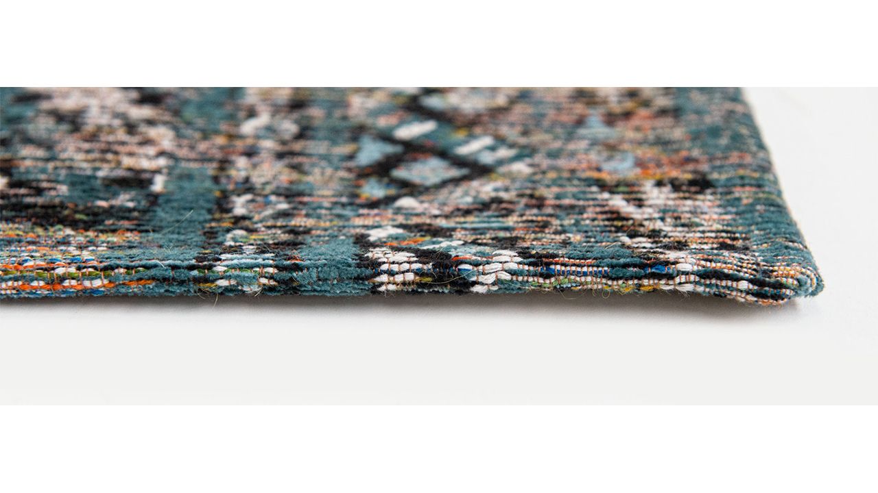 Vloerkleed Zemmuri Blue 9110 Antiquarian Kilim  | Louis de Poortere