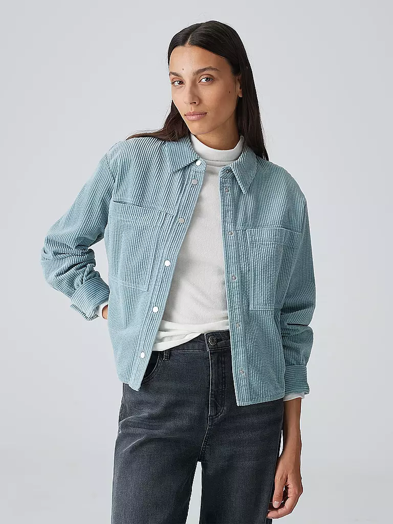 OPUS Cordovershirt FALBA blau