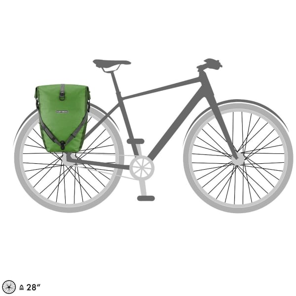 Saccoche Vélo ORTLIEB BACK-ROLLER PLUS 40L KIWI/MOSS GREEN
