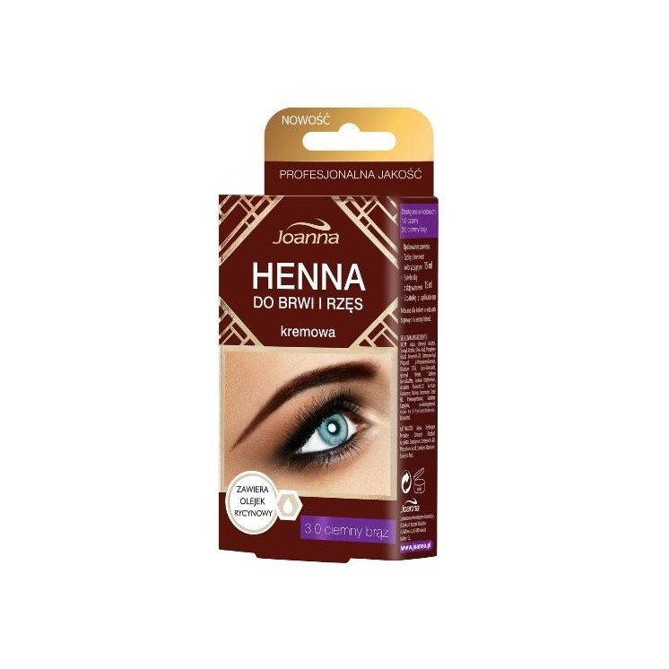 JOANNA Augenbrauen- und Wimpernfarbe Braun 15 ml