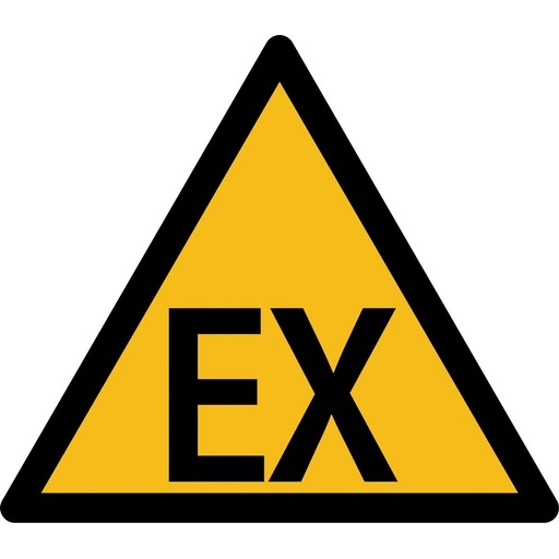Rouleau de pictos - Danger atmosphère explosive - ATEX - W021