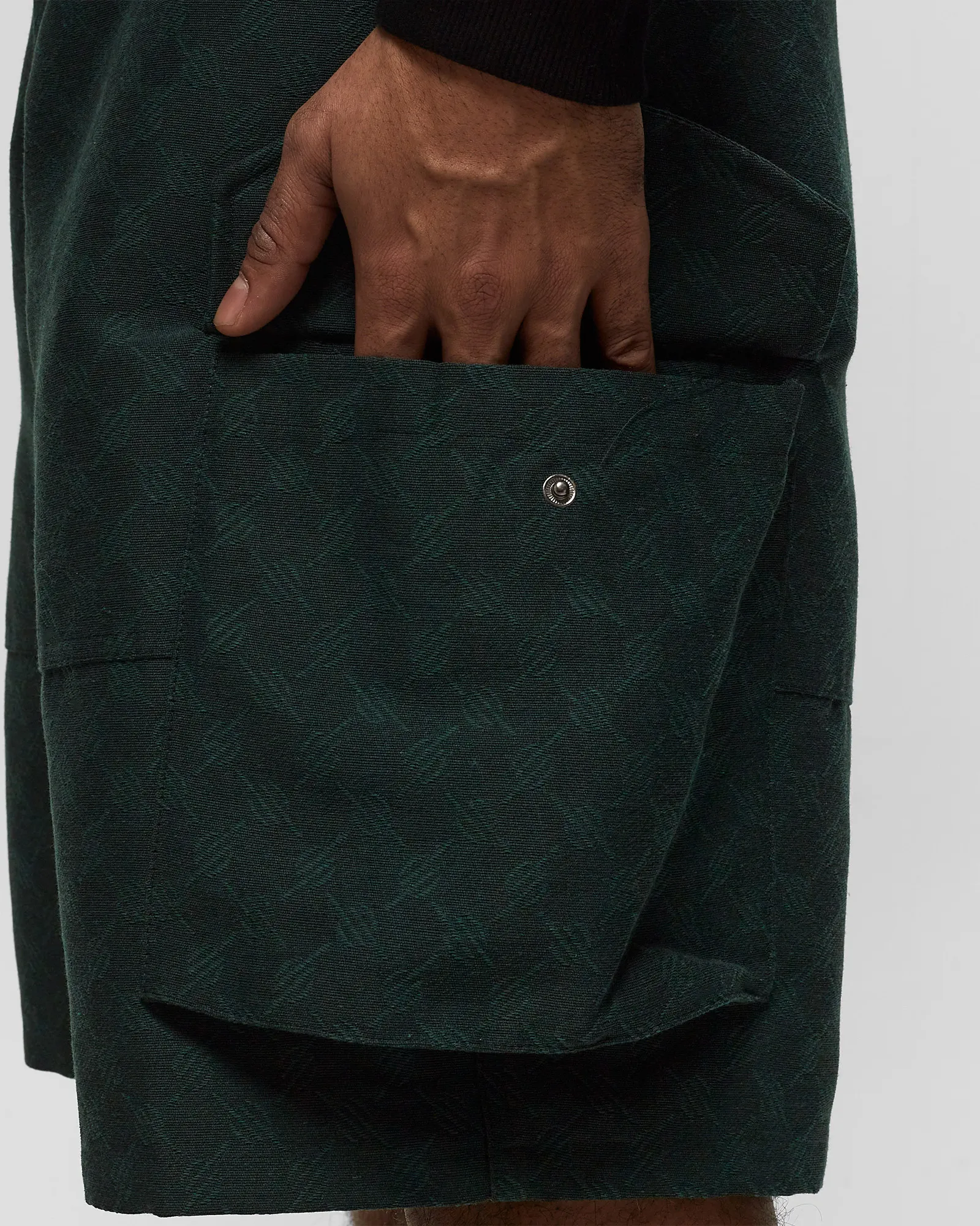 Daily Paper benji monogram cargo shorts