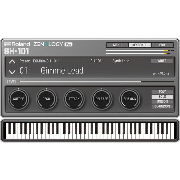 Roland Cloud SH-101 Model Expansion