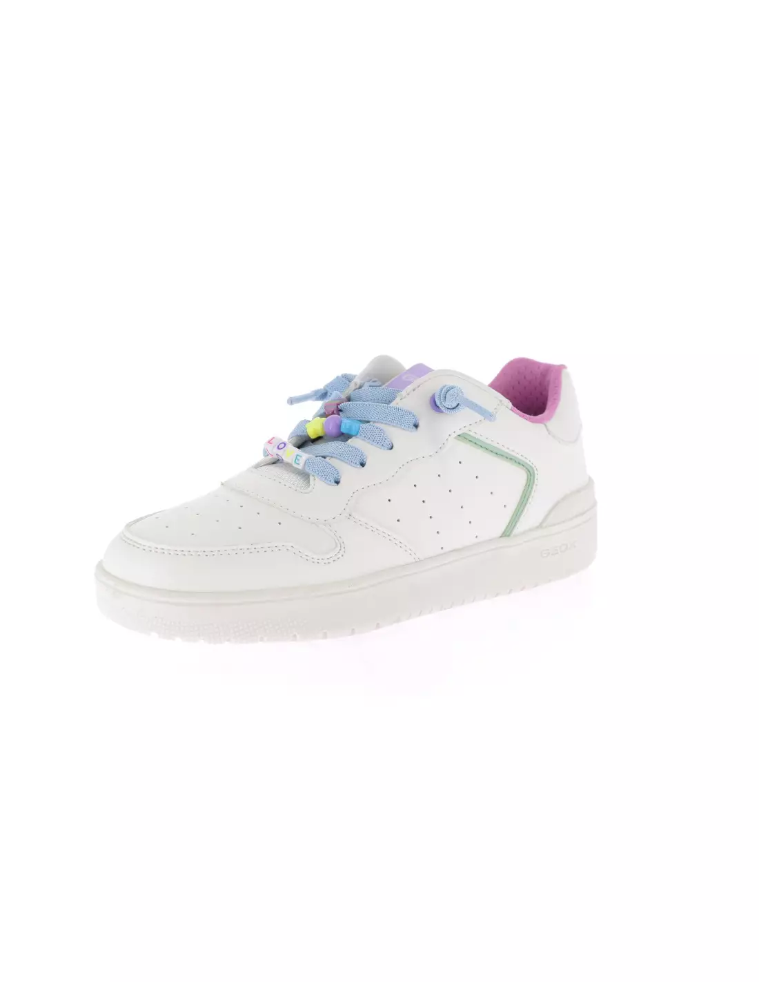 GEOX WASHIBA - Baskets C0653WHITEMULTICOLOR