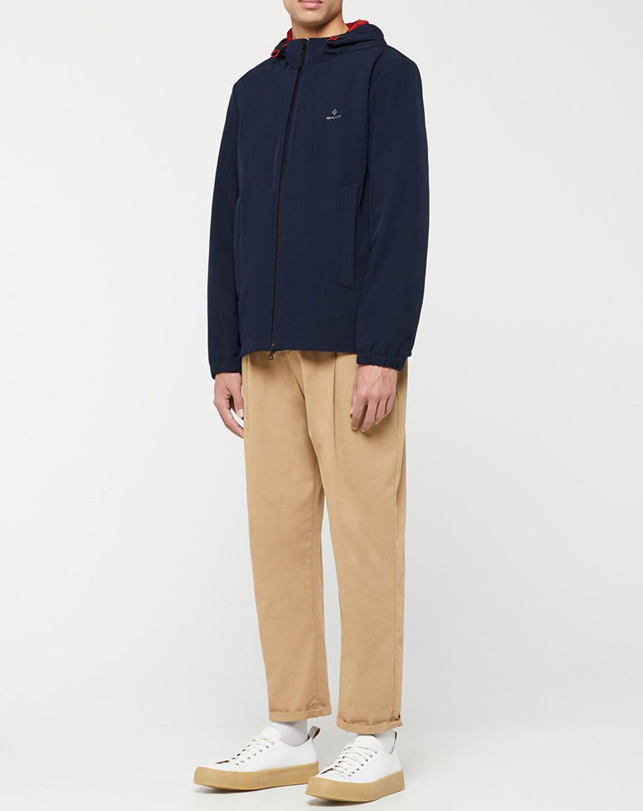 Gant Blouson Sport Technik Hood bleu