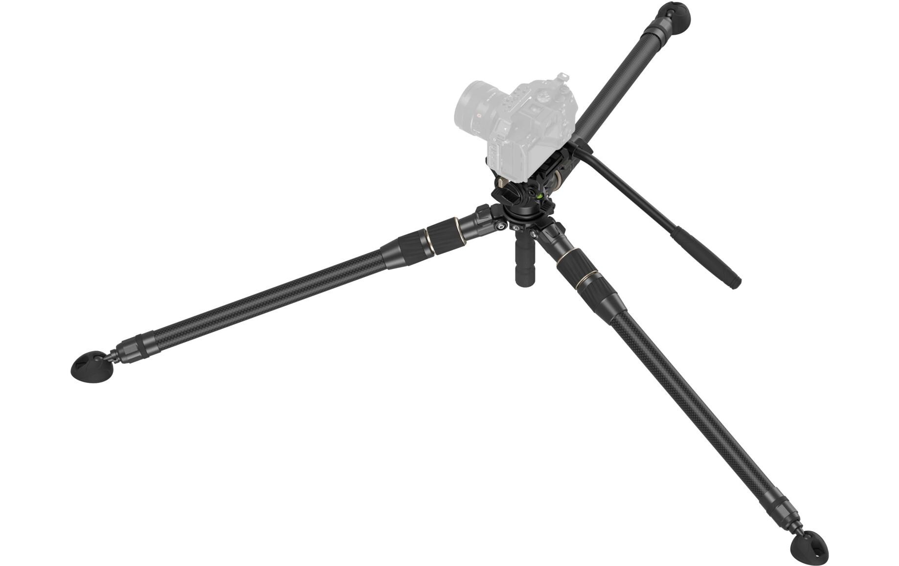 Stativ FT-S303 Kit<br>Robustes Carbonstativ mit FreeSpeed-Twist-Mechanismus