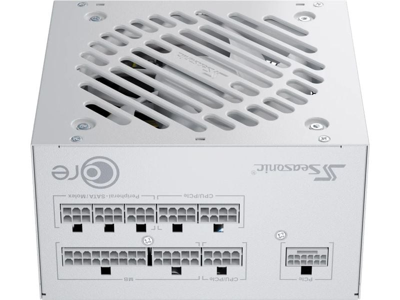 Seasonic Netzteil CORE GX Weiss ATX 3.1 850 W Leises und effizientes Netzteil mit ATX 3.1-Standard