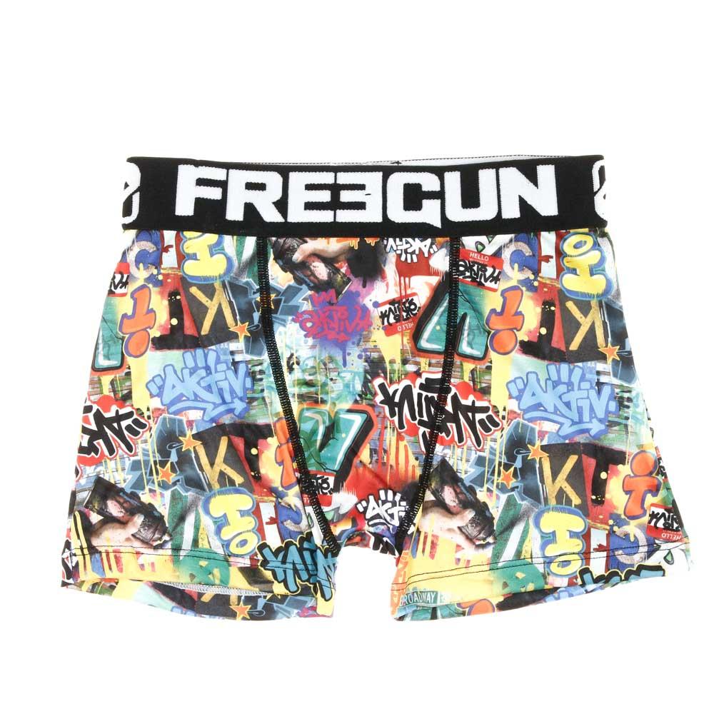 Freegun Boxer Noir/Bleu Garçon Freegun Graffiti