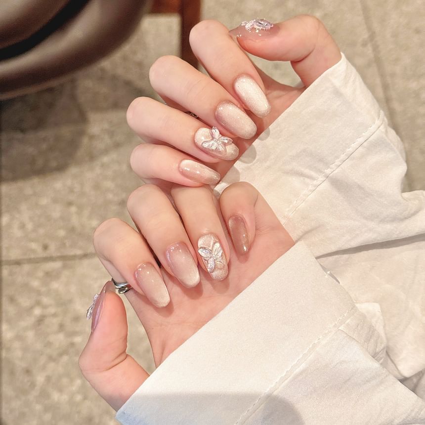 eovda - Butterfly Cat Eye Press On Nail