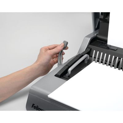 Fellowes Galaxy 500 - machine à relier / relieuse perforeuse manuelle - perfore 28 feuilles - relie 500f