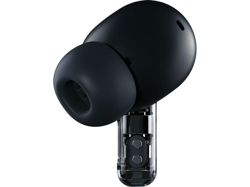 Nothing Ear Wireless In-Ear-Kopfhörer Ear 3.Gen. Schwarz Transparente In-Ear-Kopfhörer mit aktiver Geräuschunterdrückung