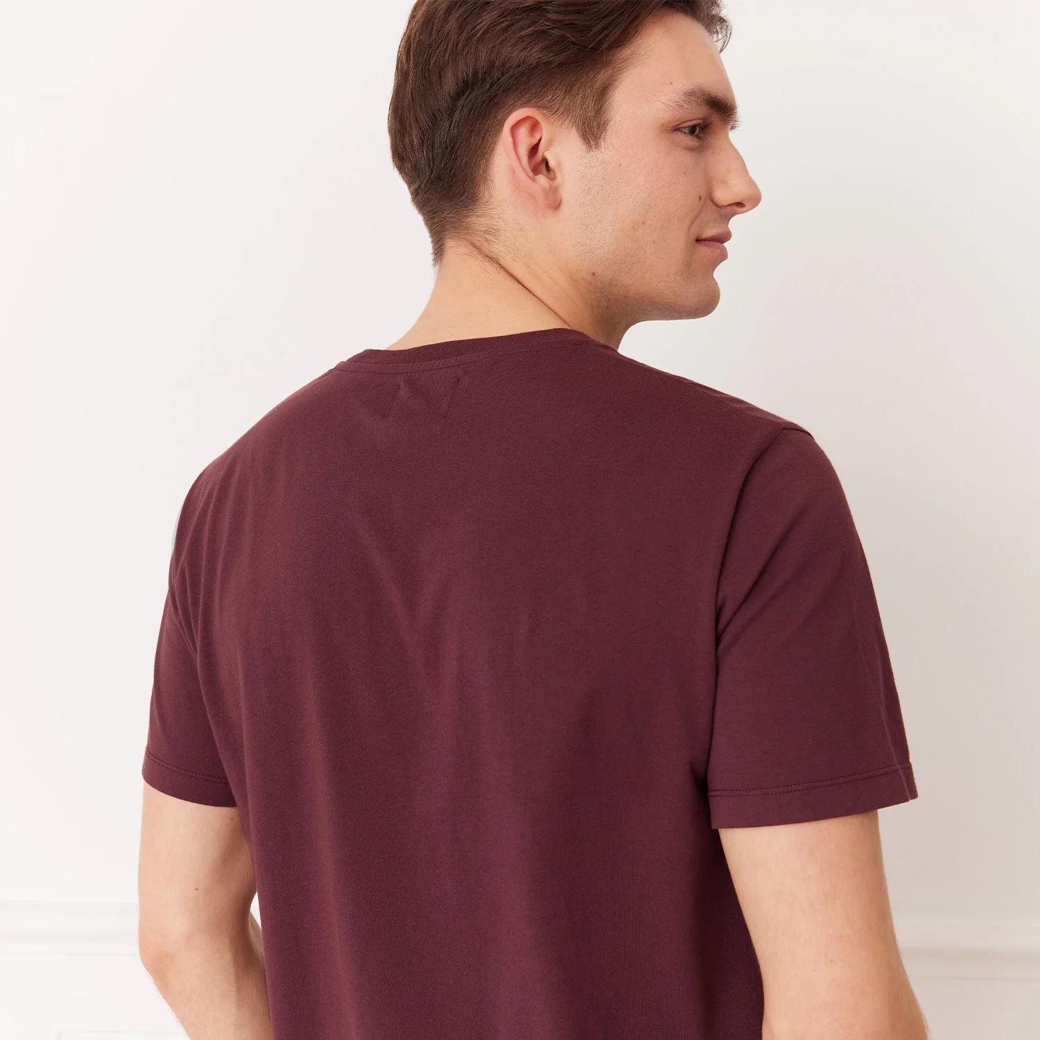 Plum organic cotton T-shirt