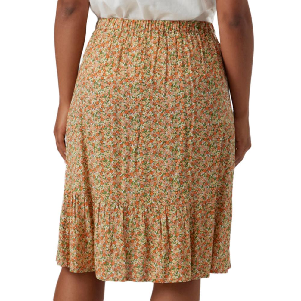 Mamalicious Jupe Vert/Rose Femme Mamalicious Hattie