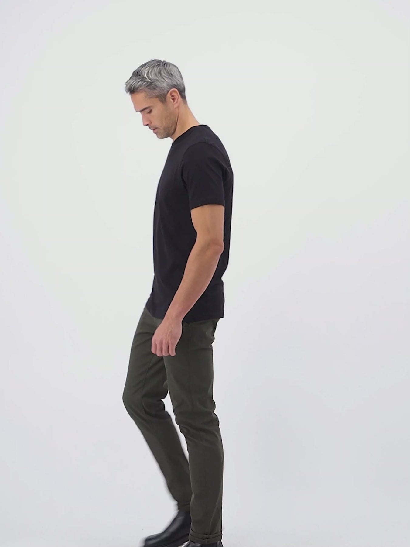 Doppelpack Herren T-Shirt, V-Neck in Premium Baumwollqualität