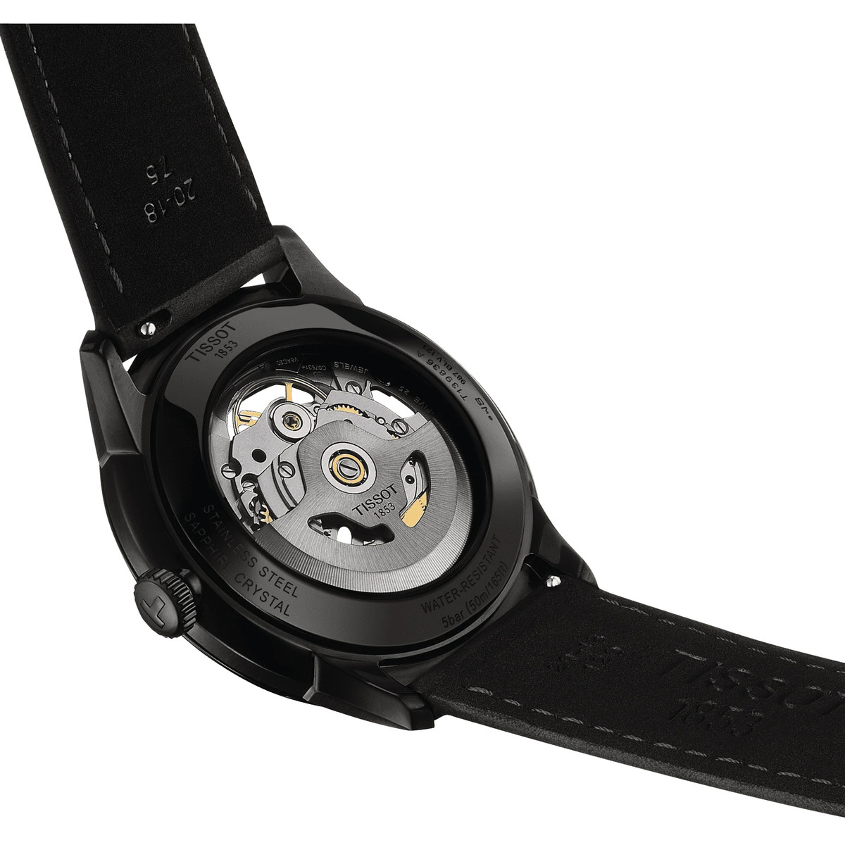 Montre TISSOT T-classic homme automatique, bracelet acier inoxydable