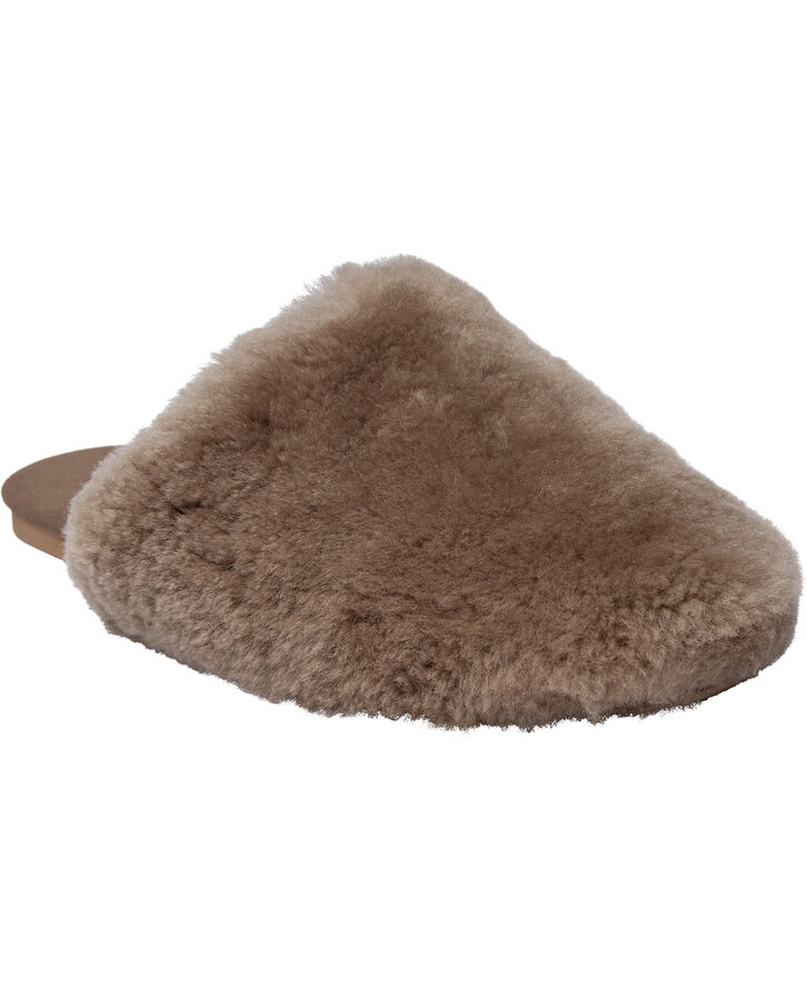 Magasin du Nord Collection Slipper in Real sheepskin - Cocoa Creme Cocoa creme