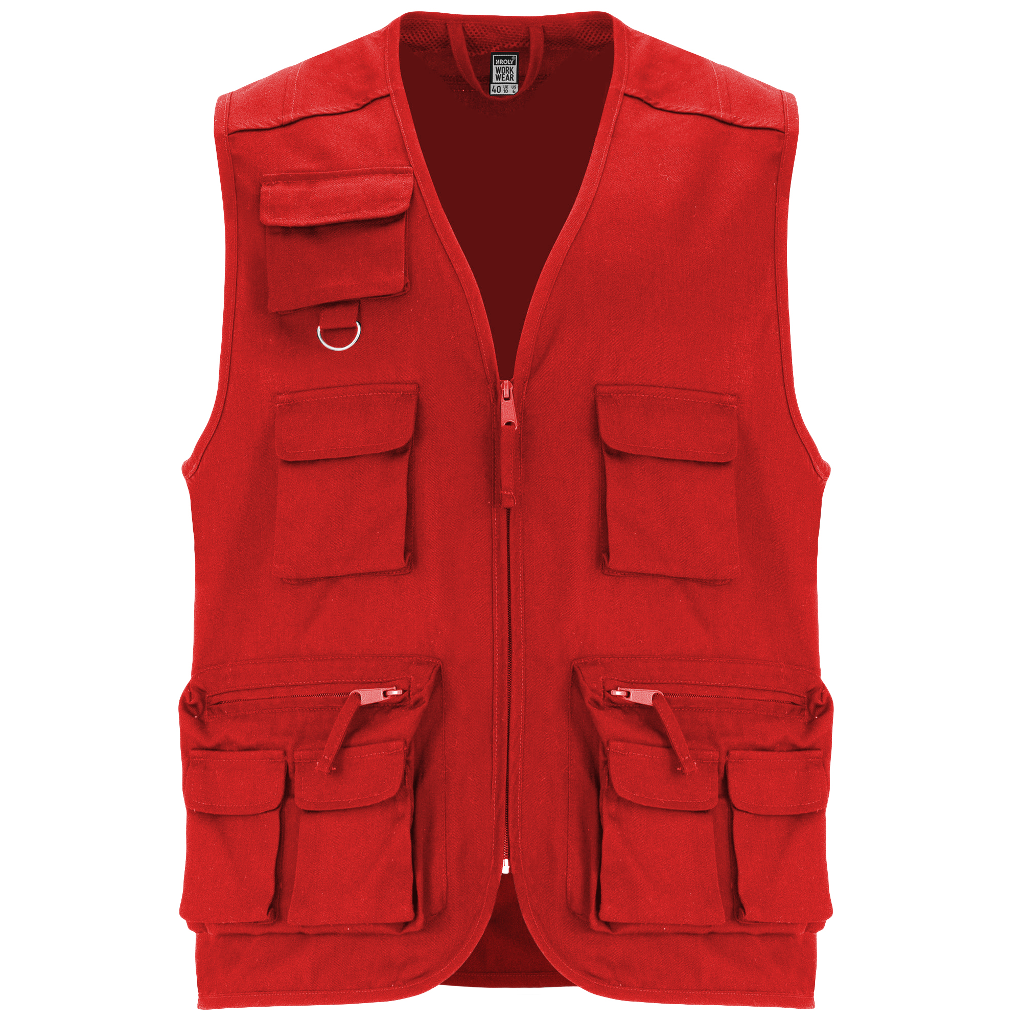 Roly CC9111 - VENERA Gilet de travail multi-poches col en V