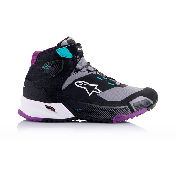 Alpinestars - Baskets femme CR-X Women's Drystar® Noir / Gris / Turquoise