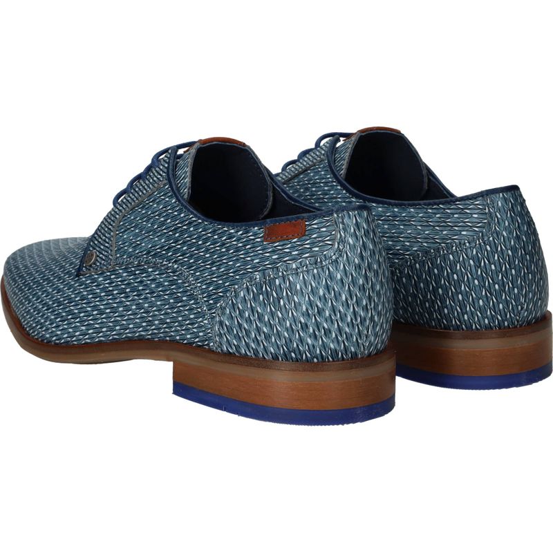 Berkelmans Oulton Veterschoenen Blauw Heren