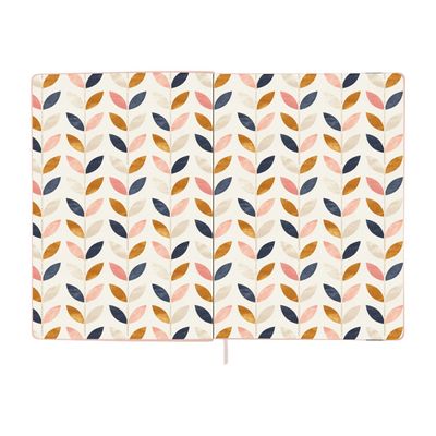 Oberthur Carmen - Carnet de notes souple A5 - uni - rose poudré