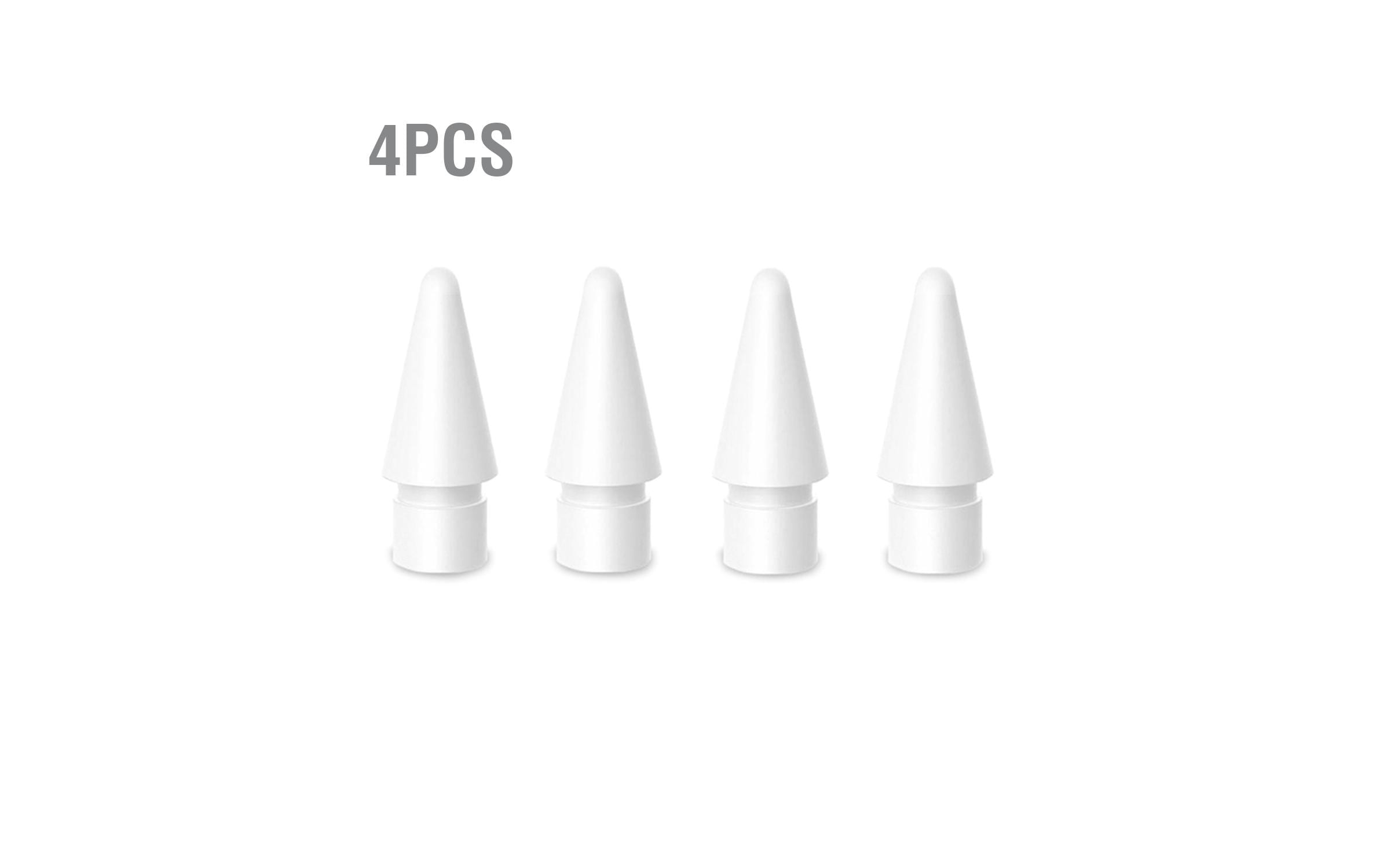 Eingabestiftspitze Apple Pencil (1.Gen./2.Gen.) WeissErsatzspitzen für Apple Pencil (1.Gen./2.Gen.) 4 Stk. Set.