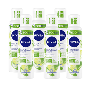 Nivea Ecodeo Naturally Good Aloe Vera Deodorant Spray Voordeelverpakking 6x125ML