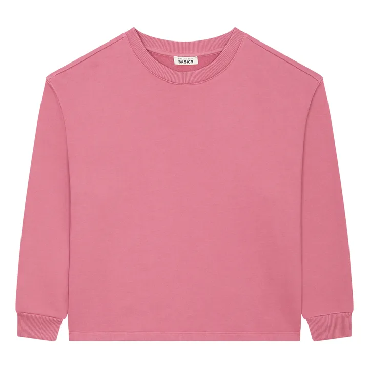 SMALLABLE BASICS Sweat Femme en Coton Bio | Vieux Rose