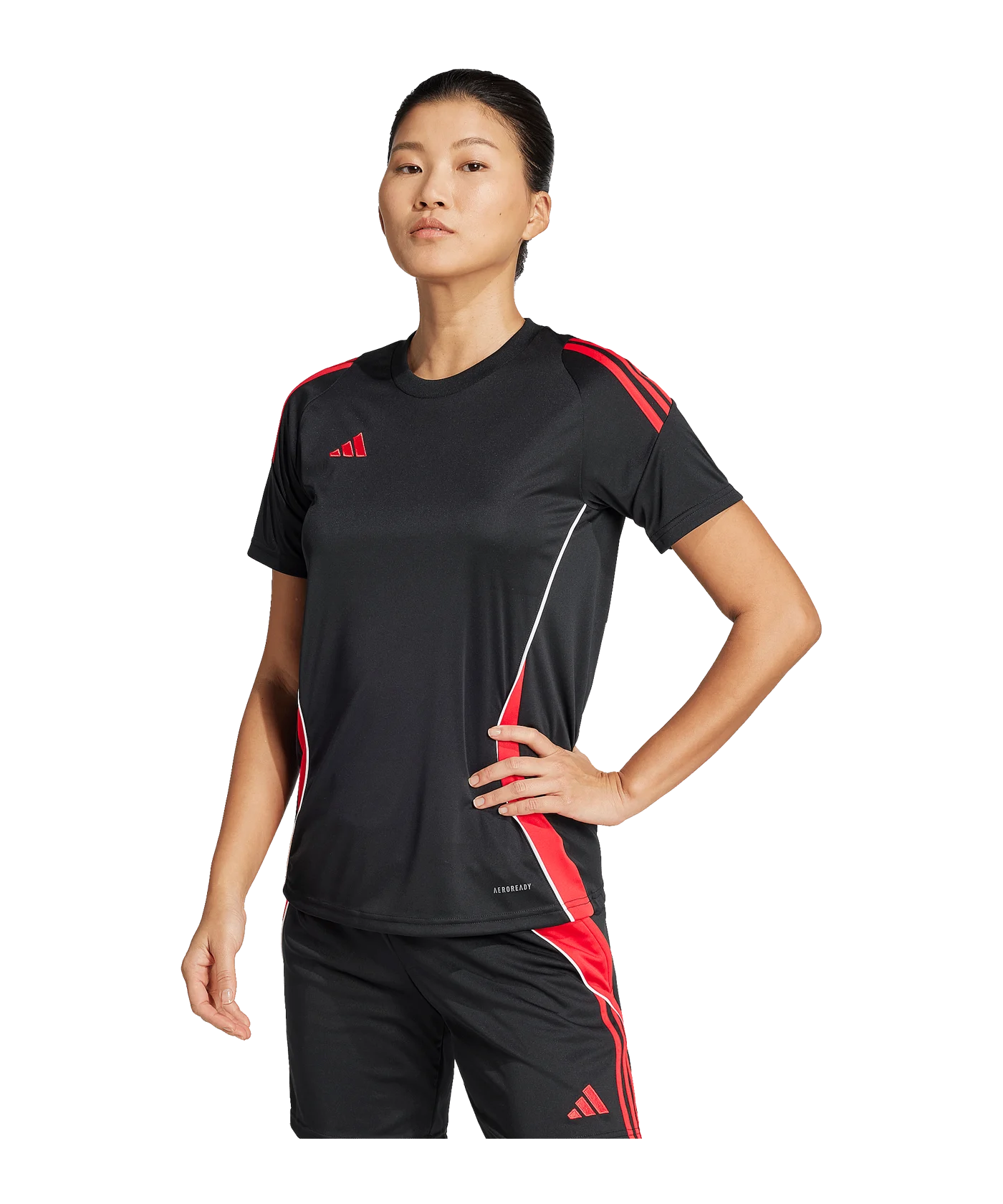 adidas Tiro 24 Trikot Damen Schwarz