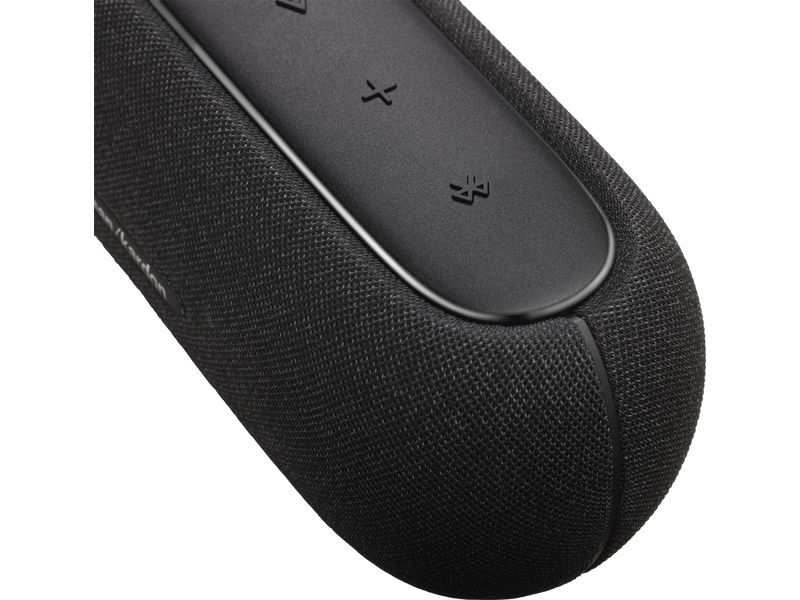 Harman/Kardon Lautsprecher Luna Schwarz Eleganter tragbarer Bluetooth-Lautsprecher mit 12 Stunden Spielzeit