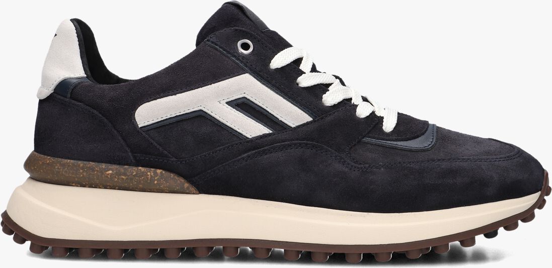 blauwe floris van bommel lage sneakers sfm-10139 noppi