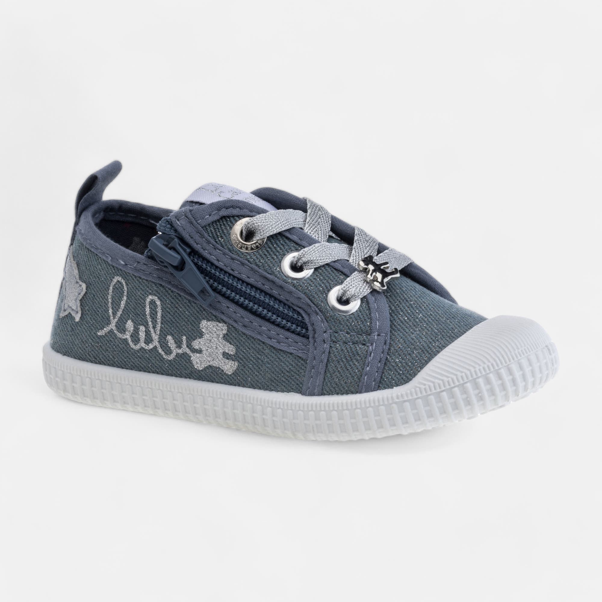 Baskets en toile Fille jeans