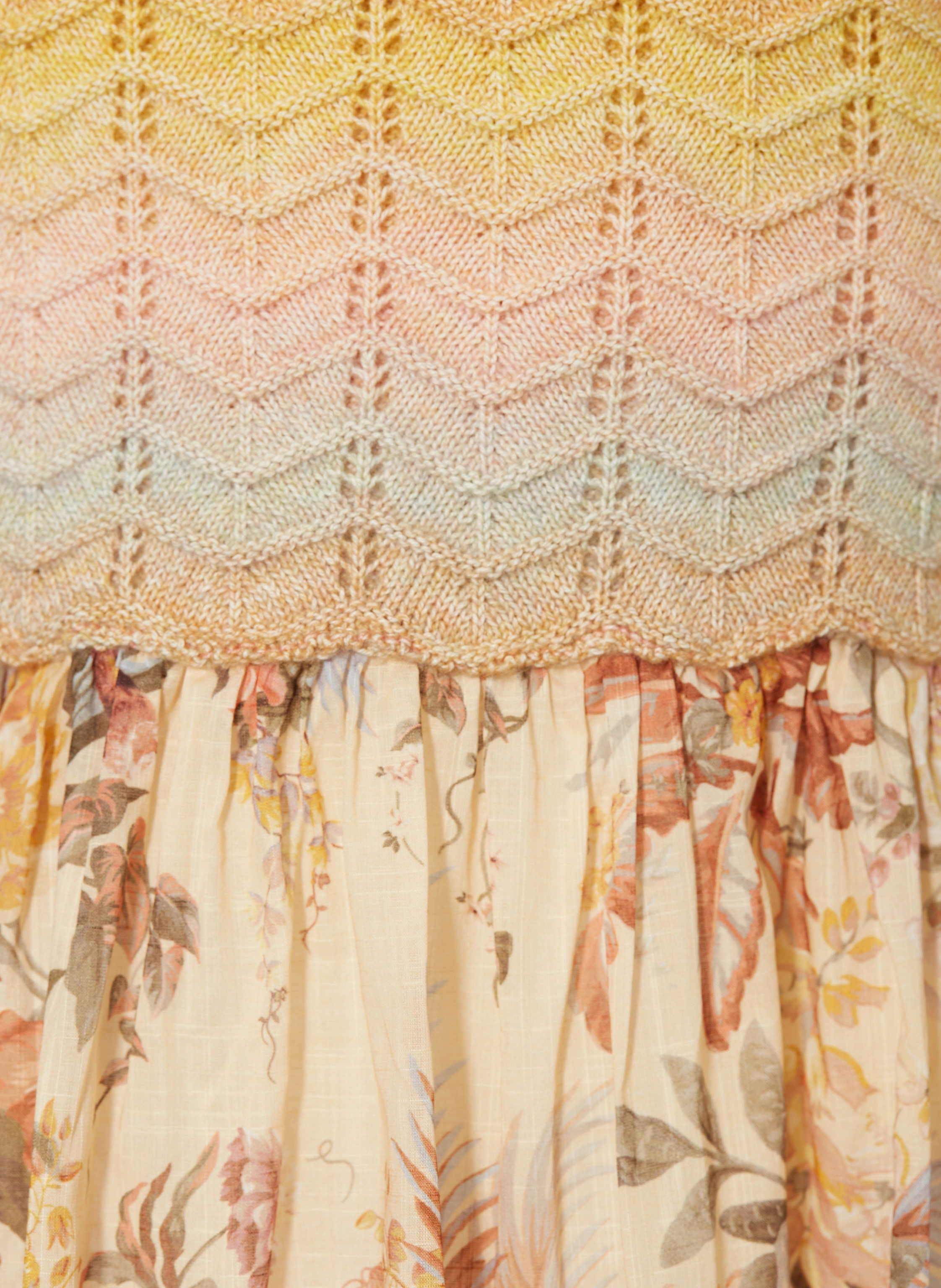 ZIMMERMANN Strickkleid TALLOW