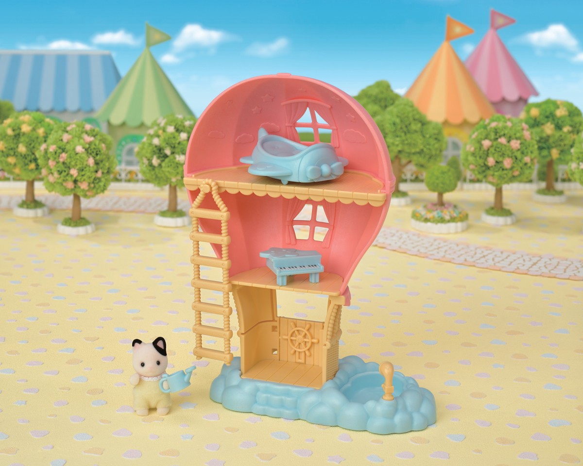 Sylvanian Families - Baby Ballon Legehus med figur (5527)