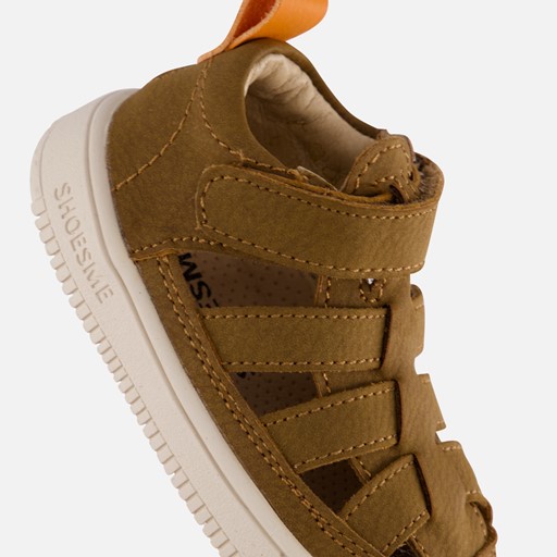 Shoesme Babyschoenen cognac Leer
